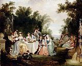 Henry Andrews The Wedding Feast painting